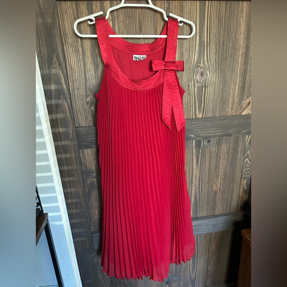Robbie Bee red cocktail dress